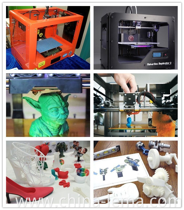 Plastic 3D printing part production